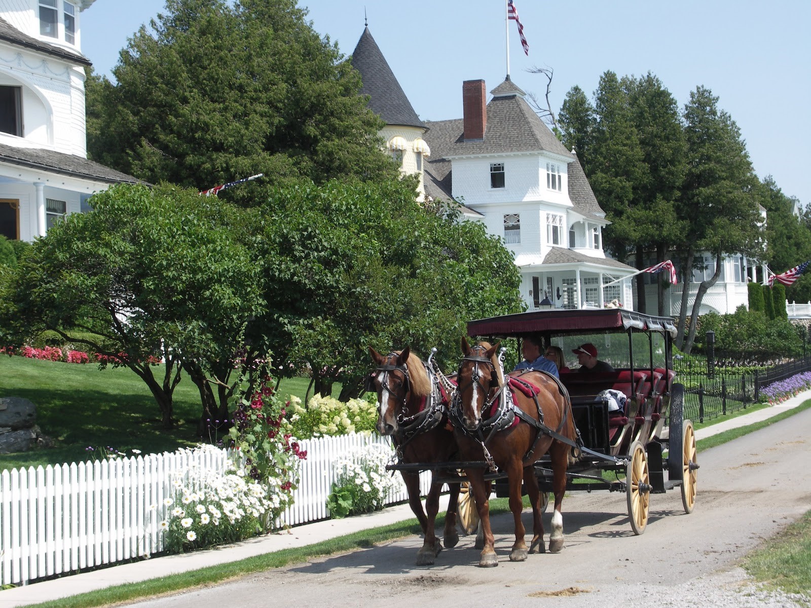 Take a Carriage Ride on Mackinac Island