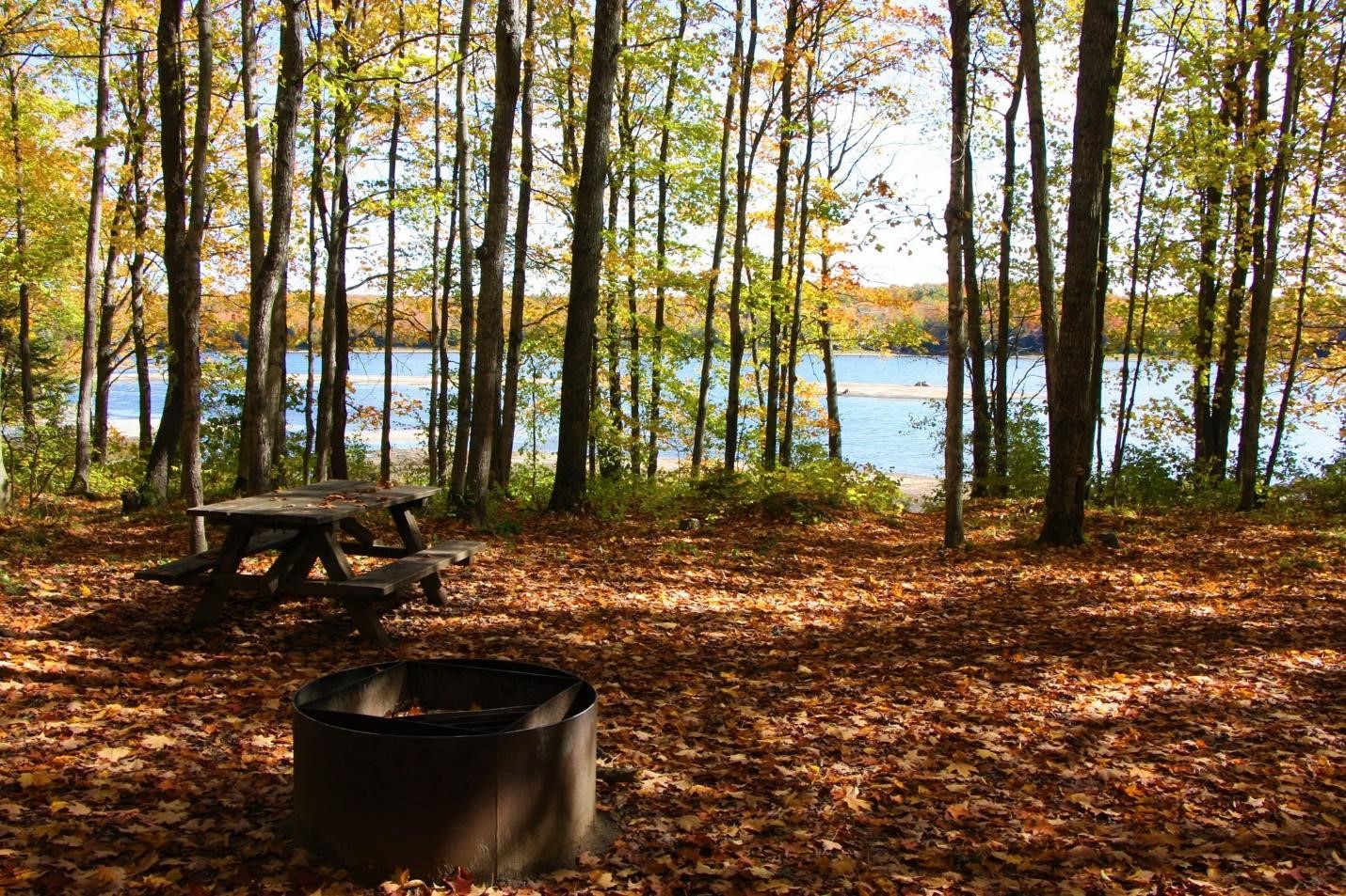 One of the campgrounds near Munising. PC: Instagrammer @maymiejameson