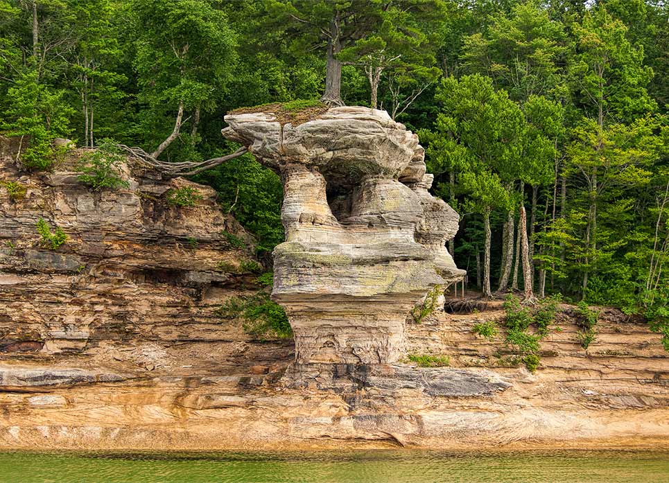 Chapel Rock. Photo courtesy of Tim Trombley.