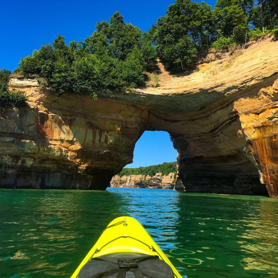 Paddle Under Arches and Through Sea Caves