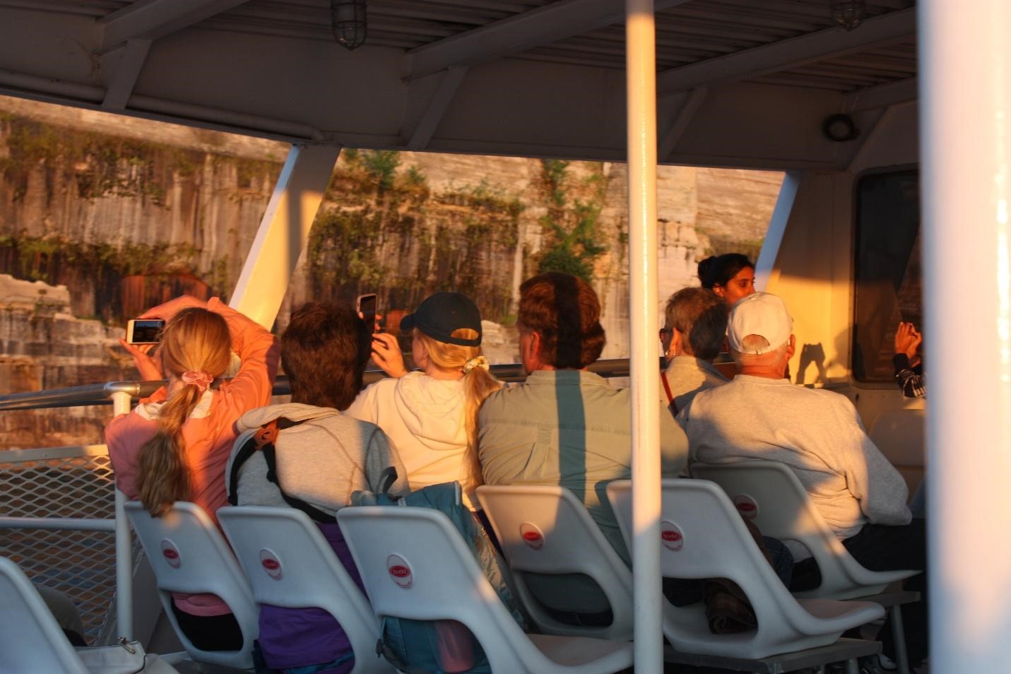 The Sunset Cruise offers passengers plenty of chances to take photos.