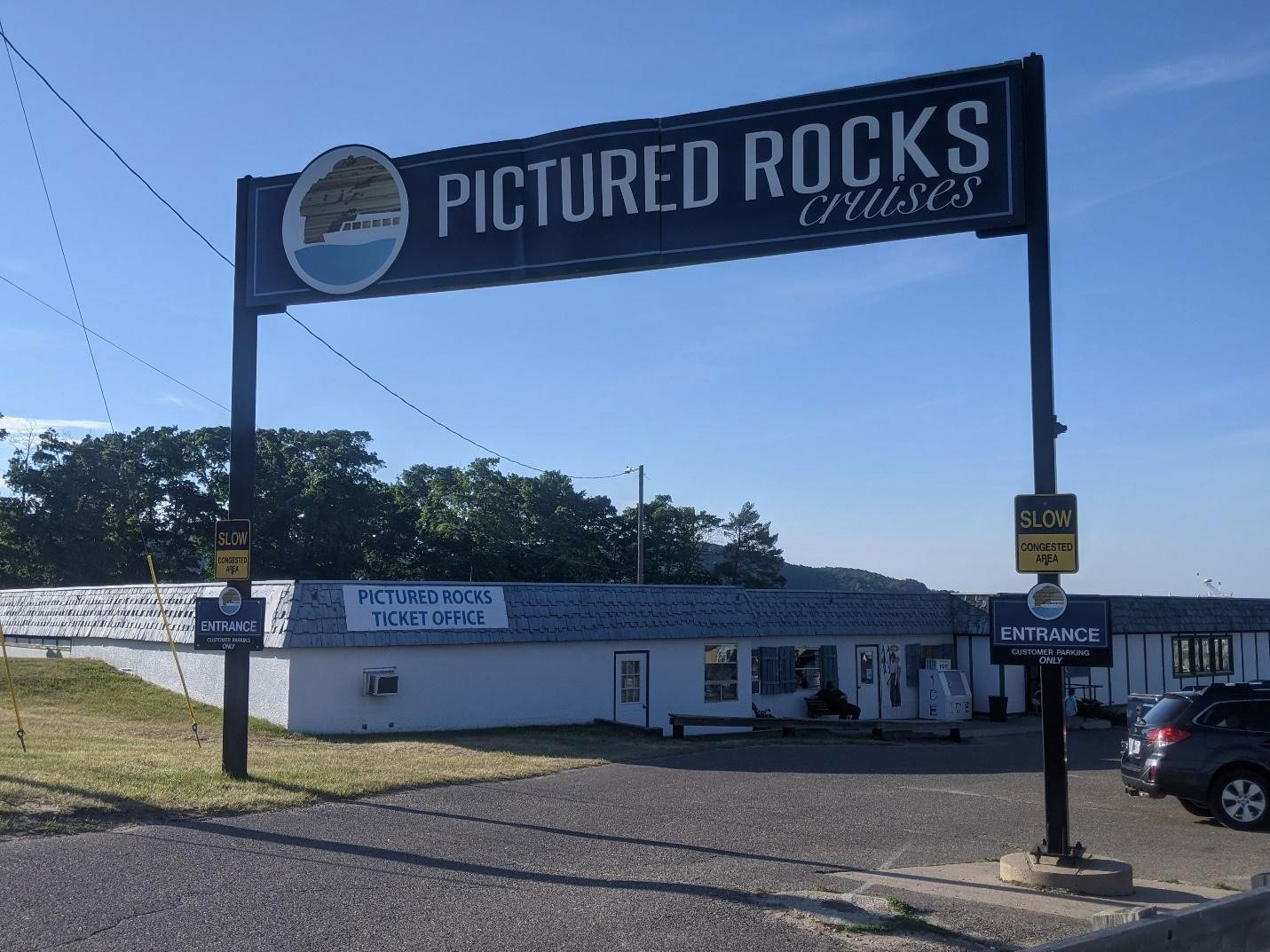Pictured Rocks Cruises is located at 100 City Park Drive, Munising.