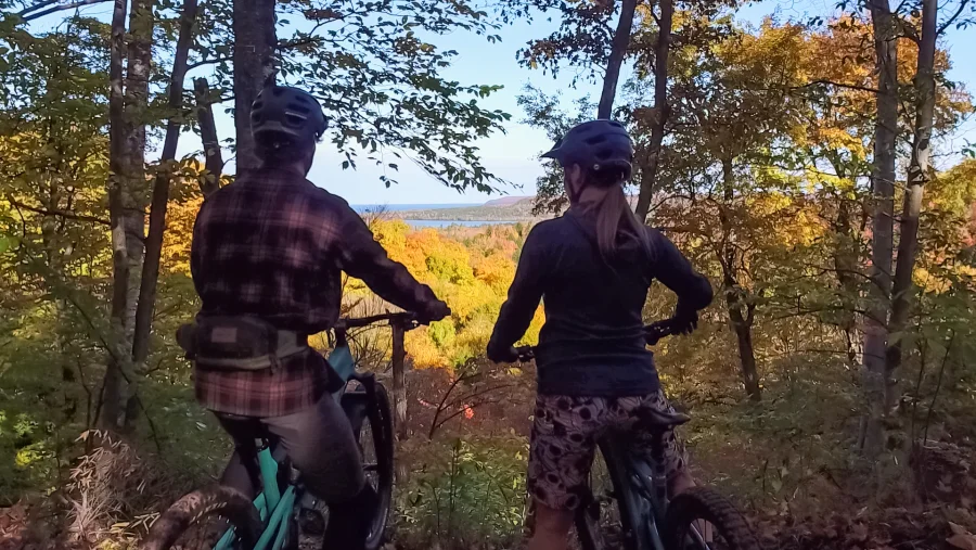Enjoy hundreds of miles of hiking and biking trails in the Munising area.