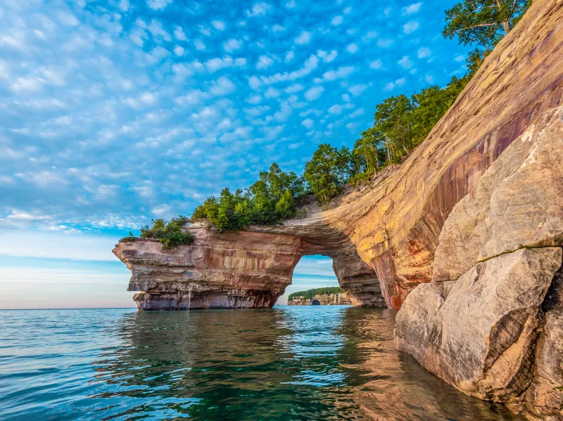 Lovers Leap in Pictured Rocks National Lakeshore