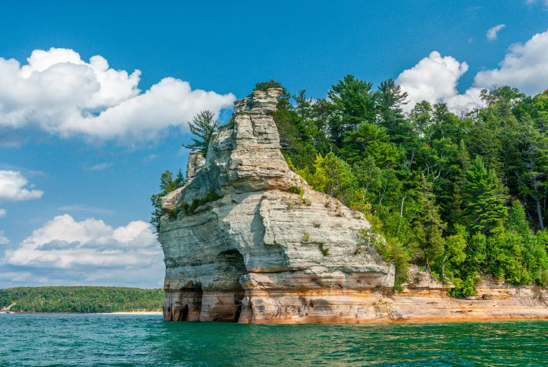 Miners Castle of Pictured Rocks National Lakeshore