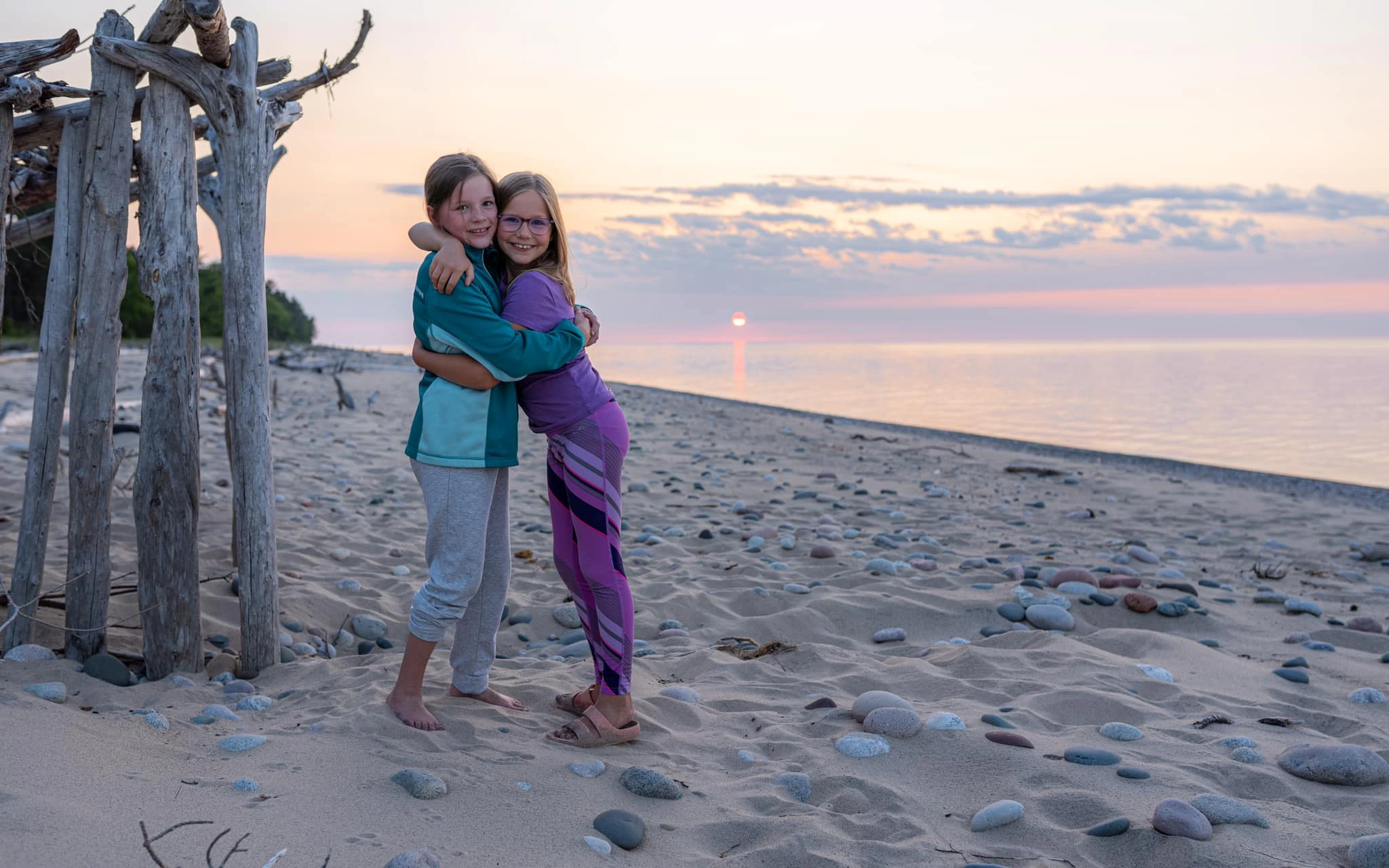 Sunset at Sand Point Beach